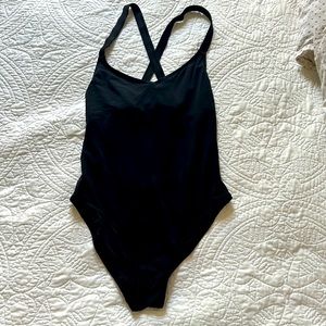 Madewell Black One Piece swimsuit (Medium)